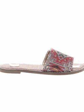 Sam Edelman Multicolor Tribal Boho Woven Slide Sandals Women’s Size 9